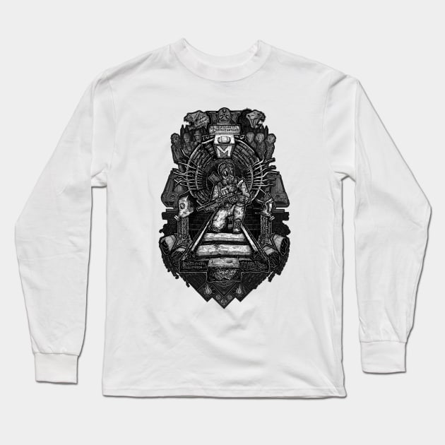 Metro 2033 Long Sleeve T-Shirt by DmitroRobinson